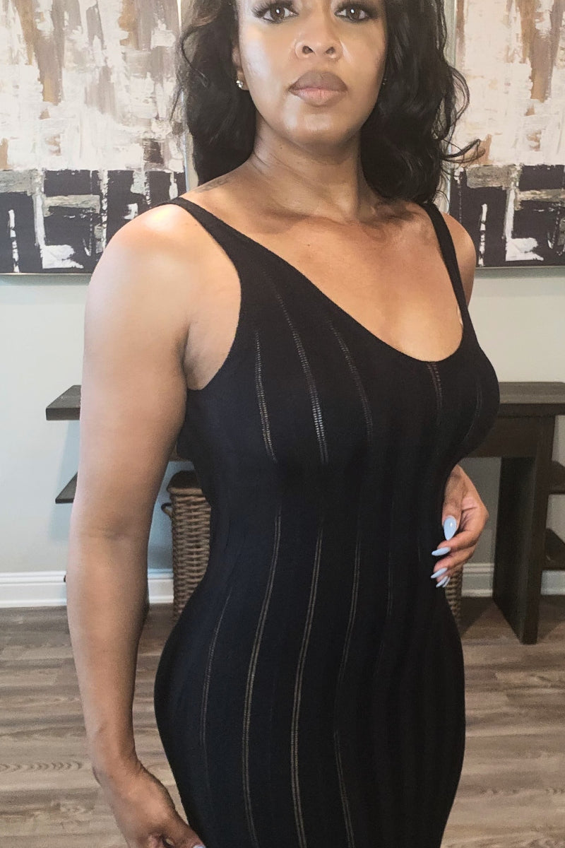 Black Effortless Charm