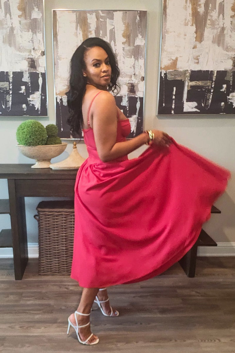 The Perfect Spring Midi Dress