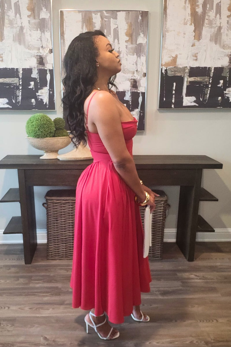 The Perfect Spring Midi Dress